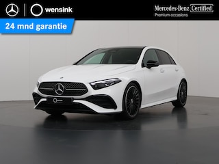 Mercedes-Benz A-klasse 180 Star Edition AMG Line | Night | Panoramadak | Sfeerverlichting | Multibeam LED | Parkeercamera | Stoelverwarming |