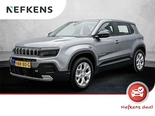 Jeep Avenger SUV Altitude 100 pk Automaat | Navigatie via Apple Carplay/Android Auto | Parkeersensoren Achter | LED Koplampen | Kunstlederen Bekleding | Volledig Digitaal Instrumentenpaneel | Climate Control | Adaptieve Cruise Control | 17" Lichtmetalen Velgen |