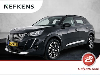 Peugeot 2008 SUV Allure 130 pk | Navigatie | Achteruitrijcamera | Parkeersensoren Achter | LED Koplampen | Keyless Start | Lederen Stuurwiel | Climate Control | Cruise Control | 17" Lichtmetalen Velgen | Apple Carplay/Android Auto |