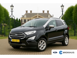 Ford Ecosport 1.0EB BI-TONE | LEDER | DEALER OH! | WINTERPACK | CAMERA | NAVI APPLE CARPLAY & ANDROID AUTO | CLIMA | CRUISE | PARK SENS V+A | KEYLESS ENTRY + GO | PERFECTE STAAT!
