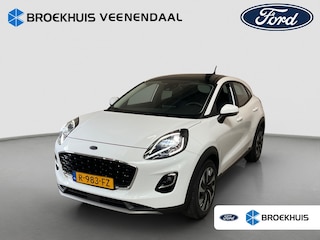 Ford Puma 1.0 Hybrid Titanium | Panoramadak | Cruise Control | Navigatie | Airco | Apple Carplay/Android Auto|telefoonintegratie premium | Cruise control