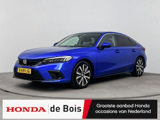 Honda Civic 2.0 e:HEV Elegance 184 PK | €149,- per maand!* | Superdeal! | 1e Eig. | Navigatie & Apple Carplay/Android Auto | Garantie tot 2033 mogelijk!* | Climate Control | 17 Inch | Privacy Glass |