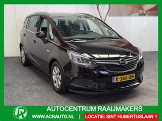 Opel Zafira 1.4 TURBO EDITION 7 PERSOONS AUTOMAAT CRUISE CONTROL AIRCO BLUETOOTH TELEFOON APPLE CARPLAY/ANDROID LICHTMETALEN VELGEN PDC ZEER MOOI !! Brgl