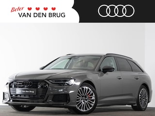 Audi A6 Avant S-Line 55 TFSI e 367 pk quattro | Matrix LED | Leder/alcantara elektr. verst. stoelen | 360 camera | Bang&Olufsen | Keyless | DCC |