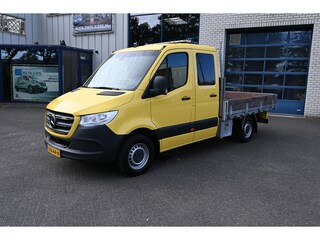 Mercedes-Benz Sprinter 316 CDI Dubbele cabine open laadbak 3500kg trekhaak, Standkachel, MBUX, Brake assyst