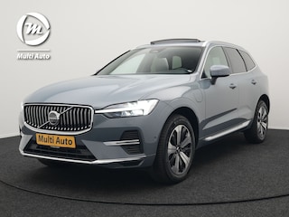 Volvo XC60 T6 AWD Plus Bright Plug In Hybrid Thunder Grey 340pk Long Range PHEV | Panodak | Tailored Wool Sportstoelen Memory | Adaptive Cruise | Google Assistant | Pilot Assist | Harman Kardon | 360 Camera | Stoel & Stuurverwarming |