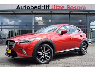 Mazda CX-3 2.0 SkyActiv-G Automaat TS+ Zwart Leder | LED | Bose | Head-Up | Afn. Trekhaak | Keyless