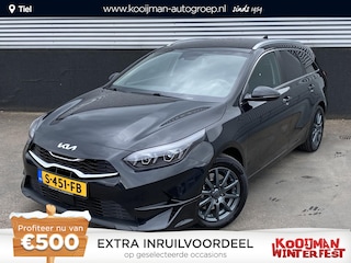 Kia Ceed Sportswagon 1.0 T-GDi DynamicPlusLine Navigatie, Dodehoekdetectie, Stoel- & Stuurwiel verwarmd, Privacy glass, Smart Key, elek. Achterklep, Nieuw geleverd + onderhoudshistorie