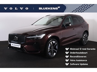 Volvo XC60 T8 Recharge AWD Ultra Dark - LONG RANGE - Panorama/schuifdak - IntelliSafe Assist & Surround - 360º Camera - Harman/Kardon audio - Adaptieve LED koplampen - Verwarmde voorstoelen, stuur & achterbank - Parkeersensoren voor & achter - Elektr. bedienb. voorstoelen met geheugen - Head up display - Draadloze tel. lader - Extra getint glas - 20' LMV