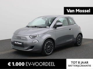 Fiat 500 La Prima 42 kWh | 118pk | 3 Fase | Lederen Bekleding | Parkeersensoren | Navi | 20.000km! |