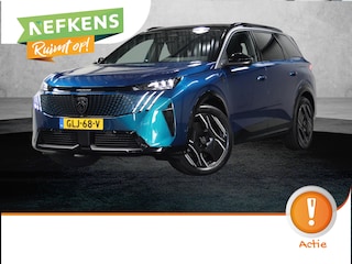 Peugeot 5008 GT Avantage 73 kWh 215PK | AUTOMAAT | AppleCarPlay/AndroidAuto | Adaptive Cruise Control | Verwarmbare Voorstoelen | 360'Camera | Alcantara/Leer | Sfeerverlichting | Virt.Cockpit | Keyless | Two-tone | Elektrische Klep |