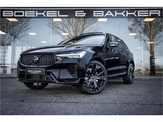 Volvo XC60 2.0 T6 Plug-in hybrid AWD Ultimate Black Edition ** Trekhaak ** Ventilatie ** Panodak ** B&W ** 12-2024!!