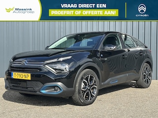 Citroën C4 EV 50kWh 136pk Feel Pack I Stoelverwarming I Parkeer Camera I Half Leer I Navigatie I LED I Cruise Control I