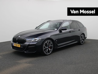 BMW 5-serie Touring 520i Business Edition Plus AUTOMAAT | M-PAKET | PANORAMADAK | SHADOW-LINE | LASER | NAVIGATIE | CAMERA | HEAD UP | HIFI | LEDER | COMFORT STOELEN | CLIMA | CRUISE |