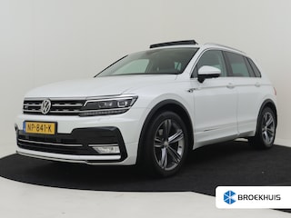 Volkswagen Tiguan 1.4 TSI ACT R-Line 150pk DSG/AUTO Panorama dak | Trekhaak | Adaptief cruise control | Navigatie | Parkeersensoren v+a | Stoelverwarming | 19"LMV
