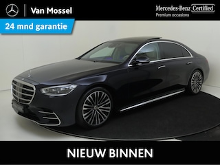 Mercedes-Benz S-klasse 580 e 4MATIC Lang AMG Line /Panoramadak /HUD /Burmester 3D /Rijassistentiepakket /Achterasbesturing /20 Inch
