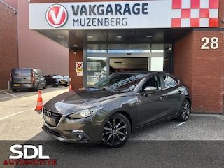 Mazda 3 2.0 SkyActiv-G 120 GT-M // LED // DODEHOEK // LEDER-ALCANTARA // NAVI // CLIMA // CAMERA+PDC //