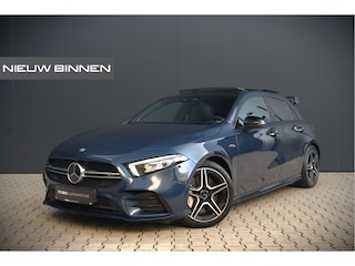 Mercedes-Benz A-klasse 35 4MATIC | Panoramadak | Burmester | Stoelverwarming | Keyless | Aero pack | Adaptive Cruise Control | Ambiance verlichting | Camera | Driving Assistant | DAB | LED