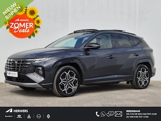 Hyundai Tucson 1.6 T-GDI PHEV Plug-in N Line Sky 4WD Automaat / Trekhaak afneembaar / Trekgewicht 1350 kg / Elektrische achterklep / Apple Carplay Android Auto / Stoel-, Stuur en Achterbankverwarming / Glazen schuif- en kanteldak / Rondomzicht camera /