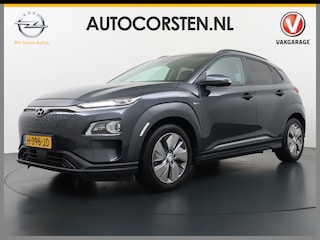 Hyundai Kona EV 64kWh 204pk Leer Apple Carplay Android Navi Camera Elektr.Stoelen+Verwarmd+Ventilatie Adaptive Cruise/Stop&Go Zelfsturend Multimedia Led Keyless Dab+ Premium Pdc Elektr.Stoelen+Verwarmd+Ventilatie-koeling Subwoofer Bluetooth Dodehoek detector 1e Eigenaar Heerlijke, sterke FEV, Enorm Efficient en grote accu! 484km WLTP range