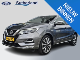 Nissan Qashqai 1.3 DIG-T Tekna + 160 pk Automaat | Full-options | Leder | Panoramadak | 360 Camera | 19'' design velgen | Trekhaak afneembaar | Stoelverwarming etc.