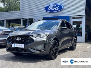 Ford Kuga 2.5 PHEV ST-Line X | BLACK PACK | PANODAK | LEDER | ADAPTIVE CRUISE | WINTERPACK | EL. TREKHAAK | CAMERA | DEALER AUTO | FULL OPTION! | DIRECT LEVERBAAR!