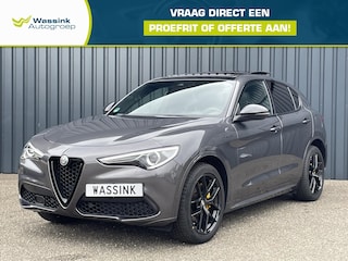 Alfa Romeo Stelvio 2.0 GME 280pk Aut AWD Veloce I Full Option I Schuifkanteldak I Harman Kardon I Elektrische Achterklep I Lederen Dashboard I 2e set velgen
