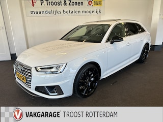 Audi A4 Avant 45 TFSI Sport S line black edition 245PK | Panoramadak | Digital dashboard | Lederen bekleding | Head up display | Adaptieve cruise control | Achteruitrijcamera | Adaptief onderstel | Stoelverwarming v+a | Park assist | Draadloze telefoonlader | Lane assi