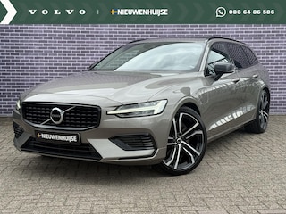 Volvo V60 2.0 T8 Twin Engine AWD Inscription | Memory | Trekhaak | Adaptieve cruise | Massage stoelen | Geventileerde/verwarmde voorstoelen | DAB | Apple carplay/android auto | Parkeercamera | Parkeersensoren V+A |