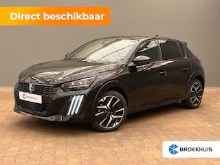 Peugeot 208 GT | Adaptieve cruise control met Stop&Go functie | Armsteunen op de voorportieren bekleed met kunstleder met groen sierstiksel (GT-Line) | Climate Control