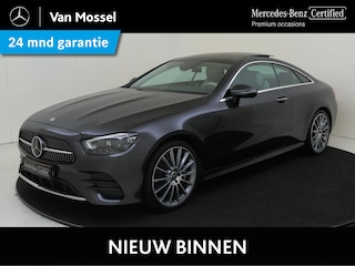 Mercedes-Benz E-klasse Coupé 450 4MATIC AMG Line / Panoramadak/ AIRMATIC/ DISTRONIC/ Burmester/ Memory/ 20 inch/