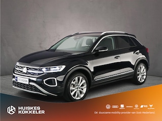 Volkswagen T-Roc Style 1.0 TSI 110pk Trekhaak, Adaptive cruise control, LED matrix koplampen, Achteruitrijcamera, Parkeersensoren, App connect, DAB, Radio,