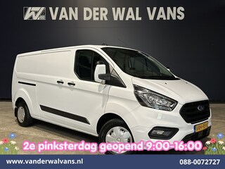 Ford Transit Custom 2.0 TDCI 130pk L2H1 *Rijklaar Direct Rijden* Euro6 Airco | Camera | LED | Cruisecontrol | Stoelverwarming Verwarmde voorruit, Parkeersensoren, Bijrijdersbank, 2800kg trekvermogen