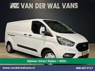 Ford Transit Custom 2.0 TDCI 130pk L2H1 *Rijklaar Direct Rijden* Euro6 Airco | Camera | LED | Cruisecontrol | Stoelverwarming Verwarmde voorruit, Parkeersensoren, Bijrijdersbank, 2800kg trekvermogen