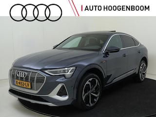 Audi E-tron 55 quattro S edition 95 kWh | Panoramadak | Bang & Olufsen | 4-zone airco | Navigatie Plus | Achteruitrijcamera | Stuurwielverwarming | Adaptieve cruise control |