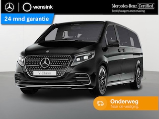 Mercedes-Benz V-klasse 300d XL L3 AMG 4MATIC Dubbele Cabine | DISTRONIC Plus | Dodehoekassistent | 2x Schuifdeur Elektrisch | Adaptieve Cruise |