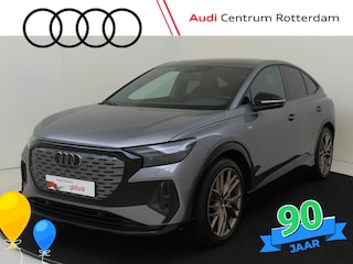 Audi Q4 40 S edition 77 kWh | Panoramadak | Head-up display | SONOS audio | Keyless | Stoelverwarming | Lederen bekleding | Dodehoek detectie | Achteruitrijcamera | Adaptieve cruise control |