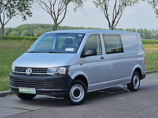 Volkswagen Transporter 2.0 TDI L2H1 DC ac EURO6 150 pk org hollands navi bluetooth