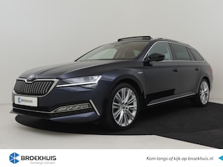 Skoda Superb Combi Laurin klement 1.4 TSI iV 218pk PHEV Laurin & Klement | Trekhaak | Canton Audio | Keyless | Leder bekleding | Stoelventilatie | Park assist | 19"LMV