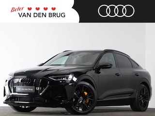 Audi E-tron S-Line 55 quattro 408 pk 95 kWh | Black Edition | Matrix-LED | Camera | 21" velgen | Bang & Olufsen | Elektr. vest. voorstoelen | Leder/alcantara |