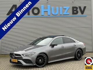 Mercedes-Benz CLA 180 AMG Line Panoramadak-/ Schuif-kanteldak Widescreen Keyless Entry Head-Up Display Ambienteverlichting ACC 19 Inch LED 360 Graden Camera Night Pakket BTW Vol!!