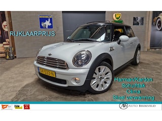 Mini Cooper 1.6 Camden 120PK | Rijklaarprijs | Schuifdak | Harman/Kardon | Stoel-verw. | LMV