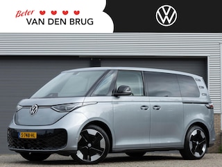 Volkswagen ID. Buzz 1st Max 77kWh | IQ-Matrix LED | Trekhaak | Navigatie | 21" velgen | 2x elektr. schuifdeur | Keyless | 360 camera |