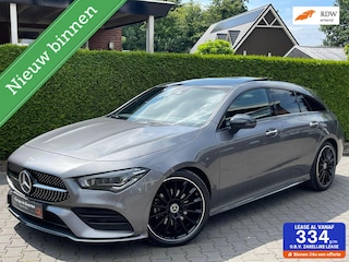 Mercedes-Benz CLA Shooting Brake 180 AMG Line Automaat | OPEN SCHUIF/KANTEL DAK | LEER/ALCANTARA BEKLEDING
