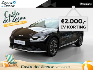 Kia EV6 Light Edition 58 kWh 170 PK | Apple Carplay | Navi | Addaptive Cruise Control | Stoel- en stuurverwarming | BTW auto | Metallic lak | Fabrieksgarantie t/m 5-4-2031 | NAP
