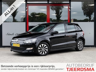 Volkswagen Polo 1.0 BlueMotion Edition | Airco | Cruise Control | 5 DEURS | RNS Multimedia Beeldscherm | Bluetooth | Apple Carplay | Android Auto | Multifunctioneel Stuurwiel | Lichtmetalen Velgen | Origineel Nederlands | Getint Glas | Armsteun |