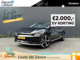 Kia EV6 Plus Advanced Business Pack 77.4 kWh Apple Carplay | Navi | Adaptieve Cruise Controle | BTW Auto | Vegan Lederen Bekleding | Stoel & stuurverwarming | Elektrisch bedienbare voorstoelen met geheugenfunctie | Fabrieksgarantie t/m 4-1-2031 + 3x 1 jaar