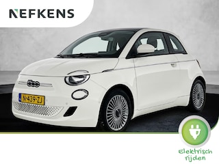 Fiat 500 EV Icon 42 kWh 118 pk | Navigatie | Glazen Panoramadak| Achteruitrijcamera | Parkeersensoren Voor en Achter | Voorstoelen Verwarmd | LED Dagrijverlichting | Dodehoek Detectie | Keyless Start | Adaptieve Cruise Control | 16" Lichtmetalen Velgen | Apple Carplay/Android Auto |