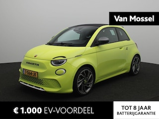Abarth 500 Scorpionissima 42 kWh | Alcantara Sportstoelen | Cabrio | Camera