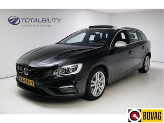 Volvo V60 2.0 D3 150 PK R-Design Ocean Race Business Schuifkanteldak | Leer/Alacntara | Winterpakket Navigatie, Lane-assist, Achteruitrijcamera, El. verstelbare stoelen, Afn.trekhaak